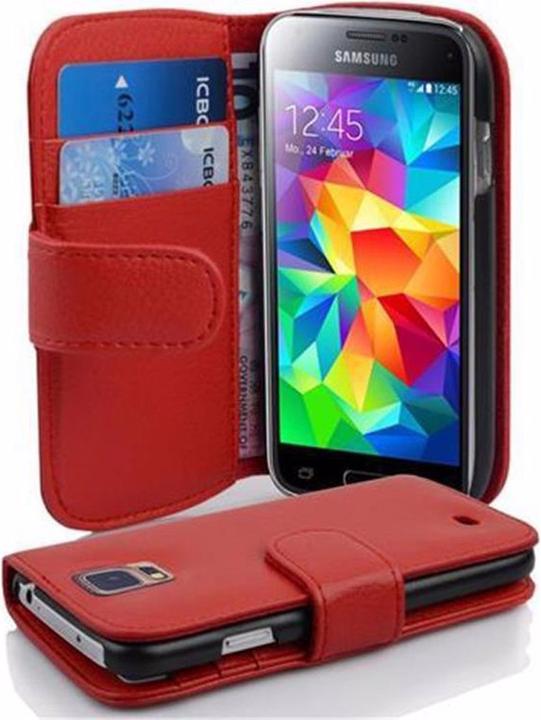 Productafbeelding Cadorabo Boek met structuur omslag (Samsung Galaxy S4 mini)