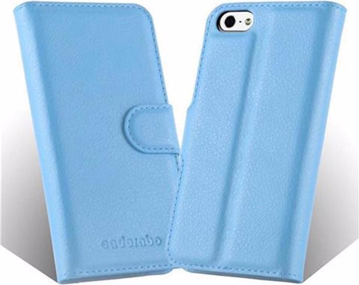 Actual product image Cadorabo Book with stand function cover (Apple iPhone 5)