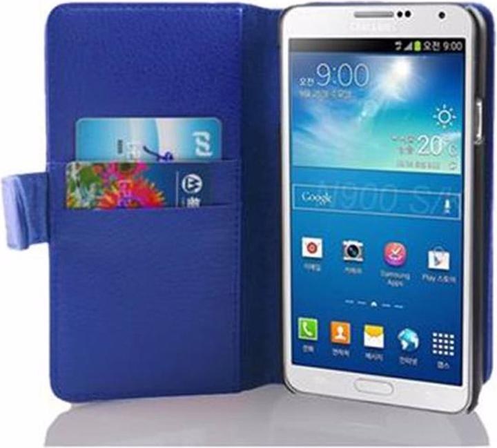 Productafbeelding Cadorabo Boek met structuur omslag (Samsung Galaxy Mega 6.3)