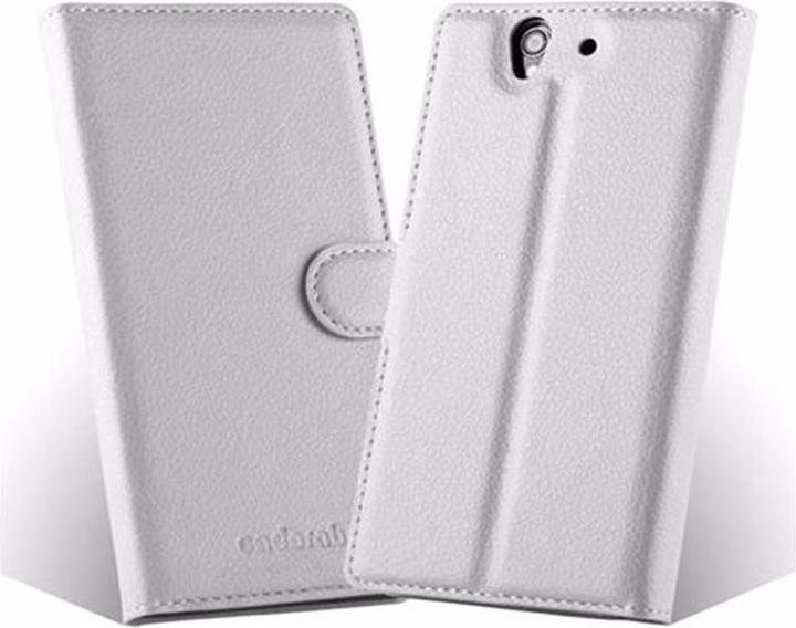 Actual product image Cadorabo Book with stand function cover (Sony Xperia Z)