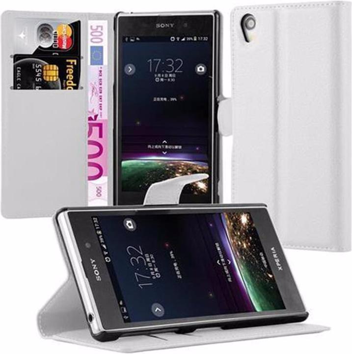 Actual product image Cadorabo Book with stand function cover (Sony Xperia Z1)