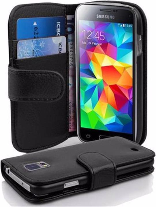 Productafbeelding Cadorabo Boek met structuur omslag (Samsung Galaxy S4 mini)