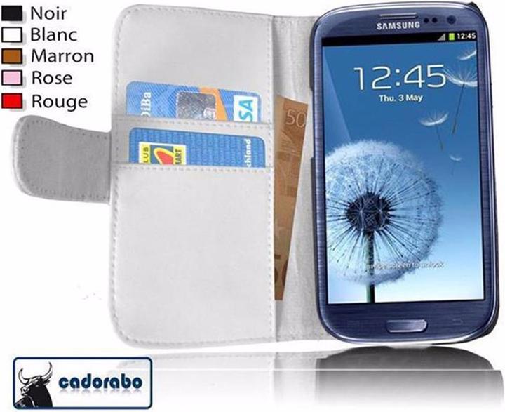 Actual product image Cadorabo Book Smooth Cover (Samsung Galaxy S3, Samsung Galaxy S3 Neo)