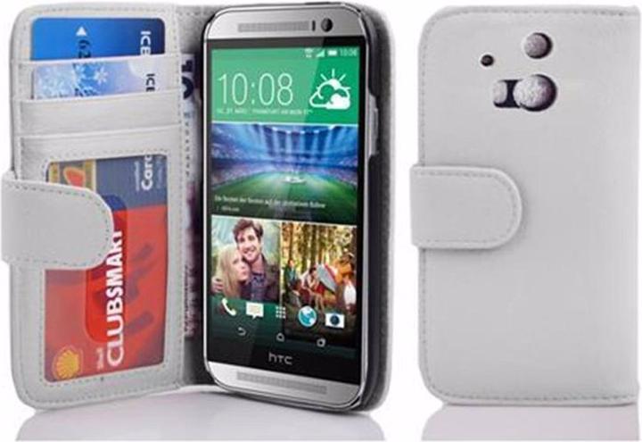 Produktbild Cadorabo Book mit 3 Kartenfächer Cover (HTC One M8)