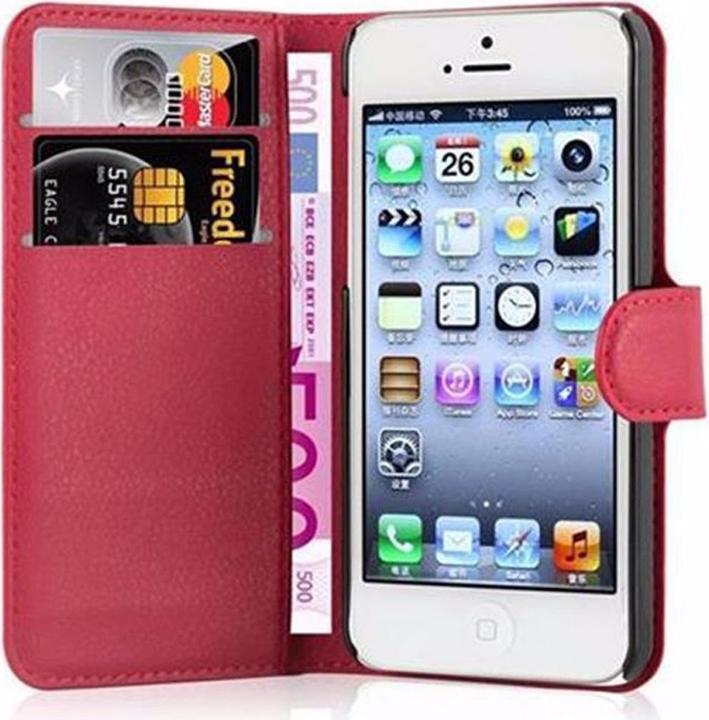 Productafbeelding Cadorabo Boek met kaft met standfunctie (Apple iPhone 5)