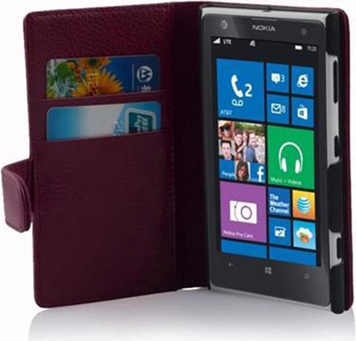 Productafbeelding Cadorabo Boek met structuur omslag (Nokia Lumia 1020)