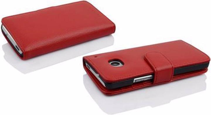 Actual product image Cadorabo Book with structure cover (HTC One Mini)