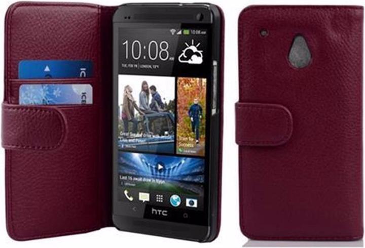 Productafbeelding Cadorabo Boek met structuur omslag (HTC One Mini)