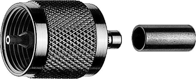 Produktbild Telegärtner UHF-Kabelstecker Crimp G01 crimp/crimp, B0605, G01 (RG-58 C/U) (Kupplung)