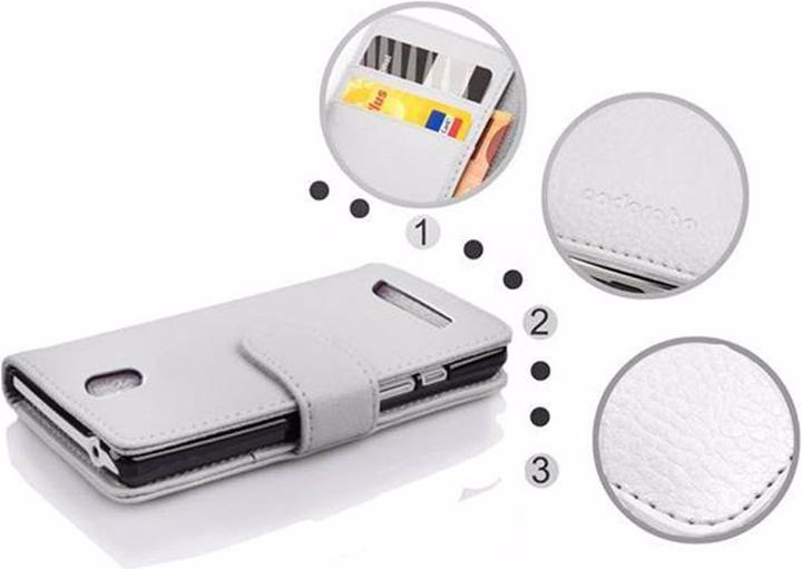 Productafbeelding Cadorabo Boek met structuur omslag (HTC Desire 500)