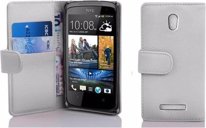 Productafbeelding Cadorabo Boek met structuur omslag (HTC Desire 500)
