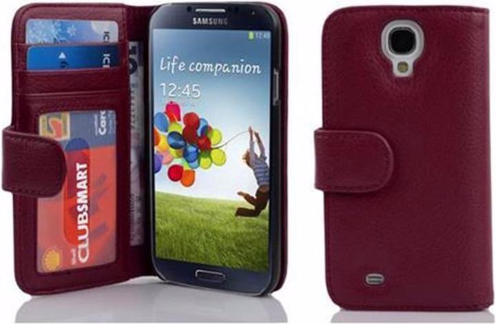 Produktbild Cadorabo Book mit 3 Kartenfächer Cover (Samsung Galaxy S4)