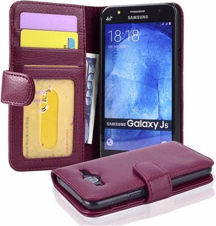 Image du produit Cadorabo Book avec 3 pochettes pour cartes Couverture (Samsung Galaxy J5 (2015))