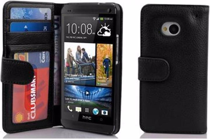 Actual product image Cadorabo Book with 3 card slots cover (HTC One M7)