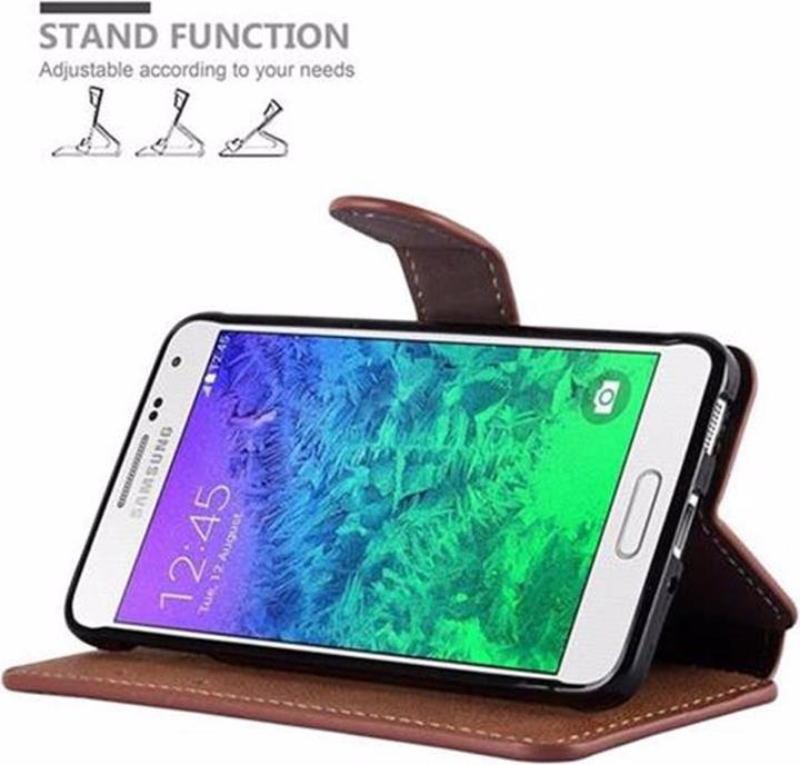 Image du produit Cadorabo Book Retro Matt Wallet Cover (Samsung Galaxy Alpha)
