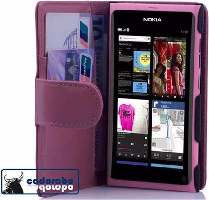 Actual product image Cadorabo Book Smooth Cover (Nokia Lumia 800)