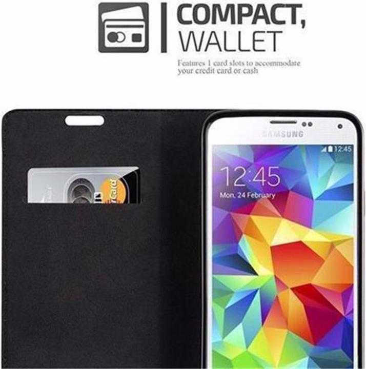 Immagine prodotto Cadorabo Copertina magnetica invisibile del libro (Samsung Galaxy S5, Samsung Galaxy S5 Neo)