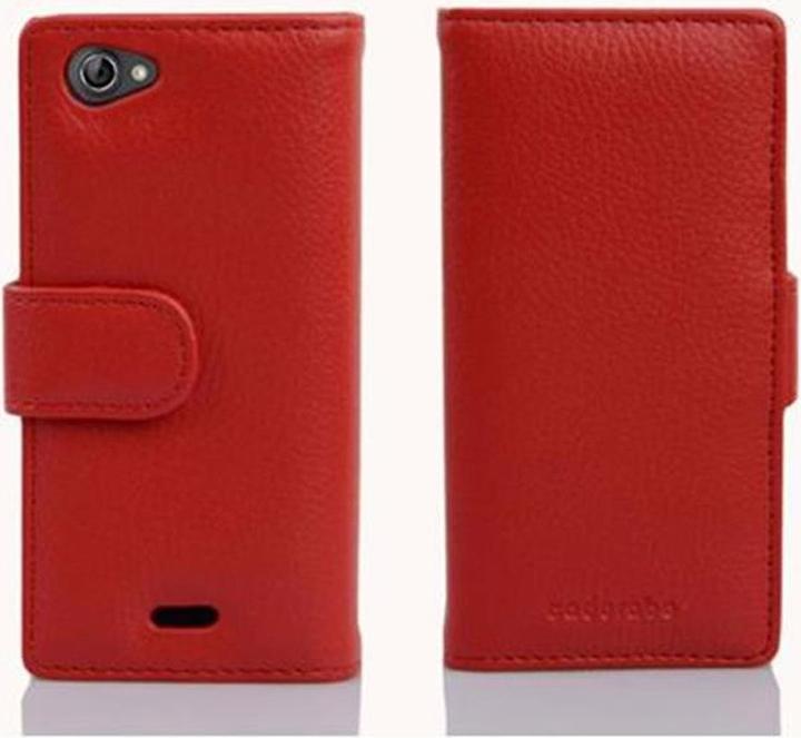 Actual product image Cadorabo Book with structure cover (Sony Xperia J)