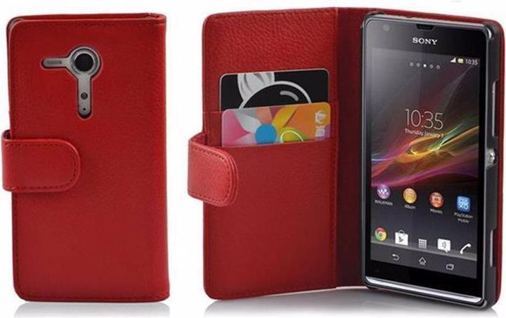 Productafbeelding Cadorabo Boek met structuur omslag (Sony Xperia SP)