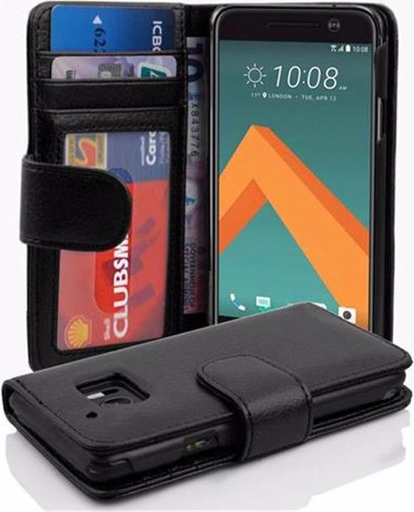 Image du produit Cadorabo Book avec 3 pochettes pour cartes Couverture (HTC One 10)