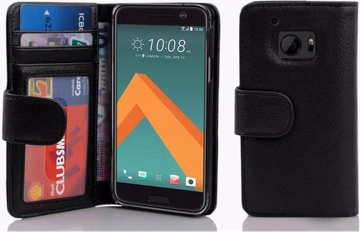 Image du produit Cadorabo Book avec 3 pochettes pour cartes Couverture (HTC One 10)