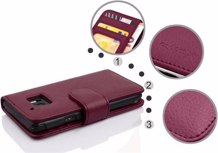 Image du produit Cadorabo Book avec 3 pochettes pour cartes Couverture (HTC One 10)