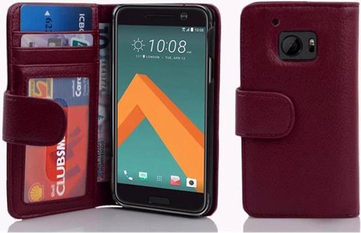 Image du produit Cadorabo Book avec 3 pochettes pour cartes Couverture (HTC One 10)