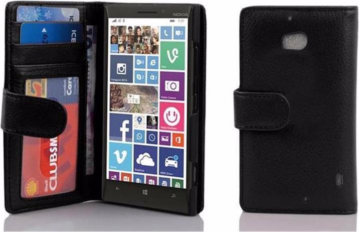 Produktbild Cadorabo Book mit 3 Kartenfächer Cover (Nokia Lumia Icon 929, Nokia Lumia 930)