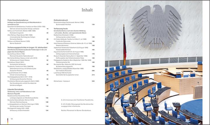 Actual product image Bildband Verfassungsorte (German, Dr Kai-Michael Sprenger, Russel A. Miller, Dr Dr Markus Lang, 2025)