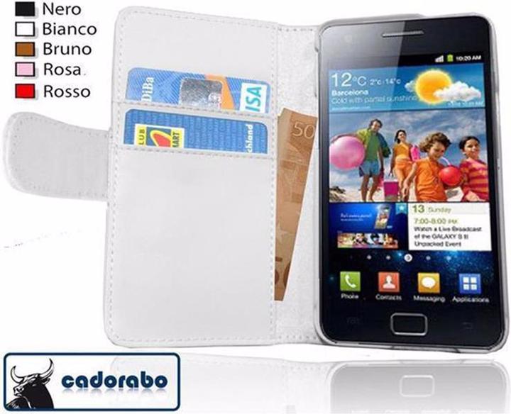 Actual product image Cadorabo Book Smooth Cover (Samsung Galaxy S2, Samsung Galaxy S2 Plus)