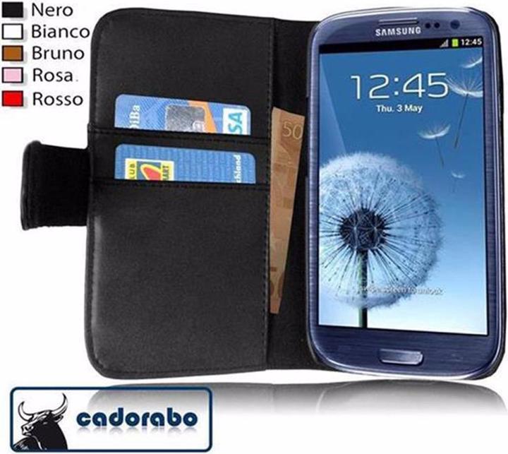 Produktbild Cadorabo Book Glatt Cover (Samsung Galaxy S3, Samsung Galaxy S3 Neo)