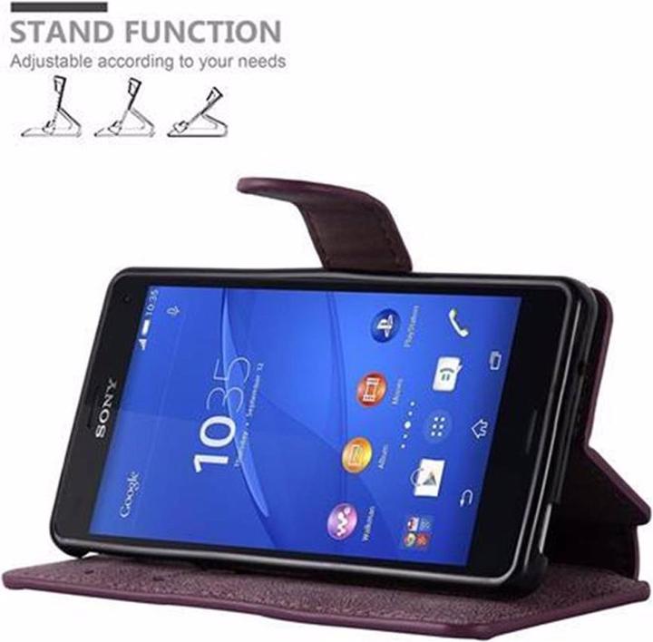 Actual product image Cadorabo Book Retro Matt Wallet Cover (Sony Xperia Z3 Compact)