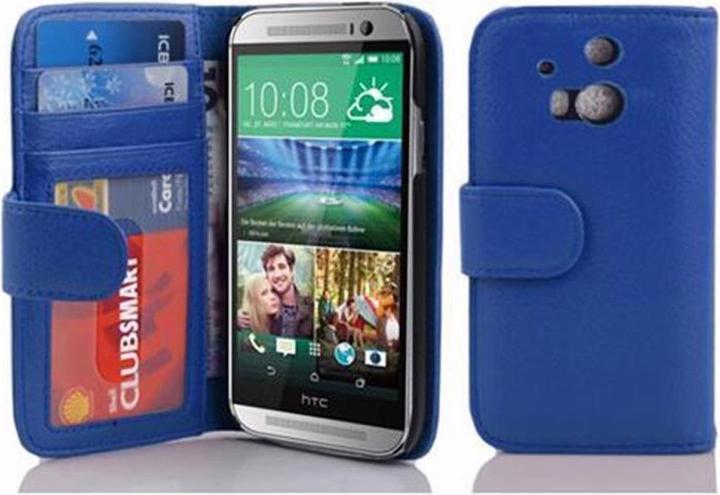 Actual product image Cadorabo Book with 3 card slots cover (HTC One M8)