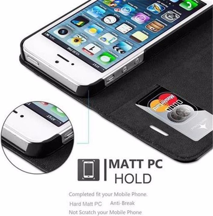 Produktbild Cadorabo Book Invisible Magnet Cover (Apple iPhone 5)