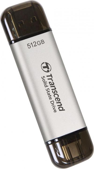 Actual product image Transcend ESD310C (512 GB, USB-A, USB-C)