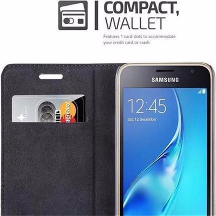 Produktbild Cadorabo Book Invisible Magnet Cover (Samsung Galaxy J1 (2016))