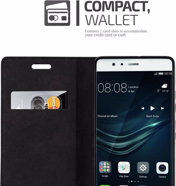 Produktbild Cadorabo Book Invisible Magnet Cover (Huawei P9)