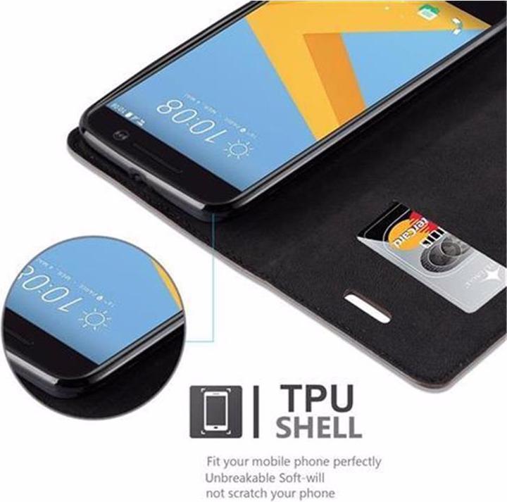 Produktbild Cadorabo Book Invisible Magnet Cover (HTC One 10)