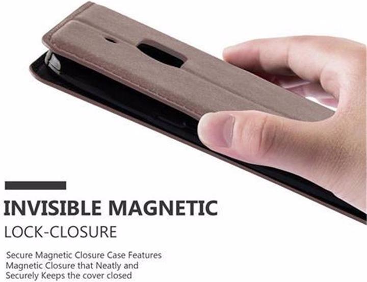 Produktbild Cadorabo Book Invisible Magnet Cover (HTC One 10)