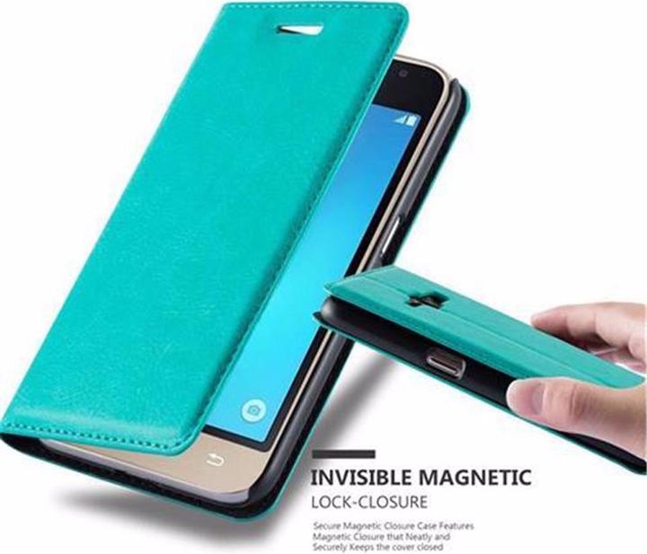 Produktbild Cadorabo Book Invisible Magnet Cover (Samsung Galaxy J1 (2016))