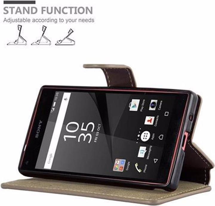 Image du produit Cadorabo Book Retro Matt Wallet Cover (Sony Xperia Z5 Compact)