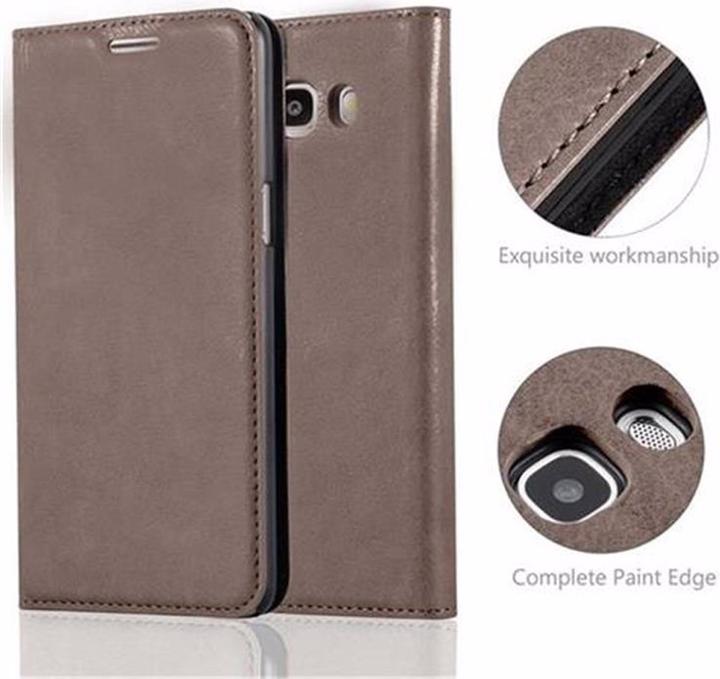 Actual product image Cadorabo Book Invisible Magnet Cover (Samsung Galaxy J5 (2016))