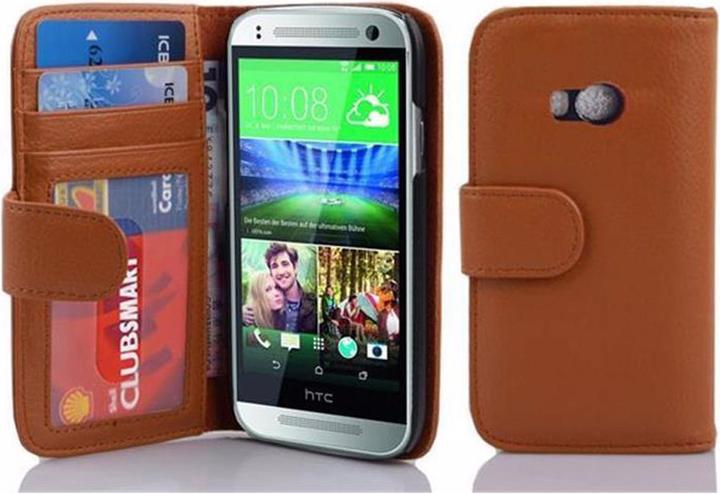 Image du produit Cadorabo Book avec 3 pochettes pour cartes Couverture (HTC One Mini 2)