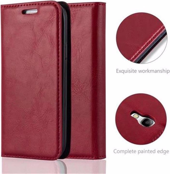 Actual product image Cadorabo Book Invisible Magnet Cover (Samsung Galaxy S4 mini)