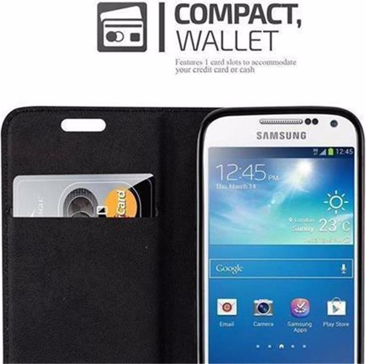 Produktbild Cadorabo Book Invisible Magnet Cover (Samsung Galaxy S4 mini)