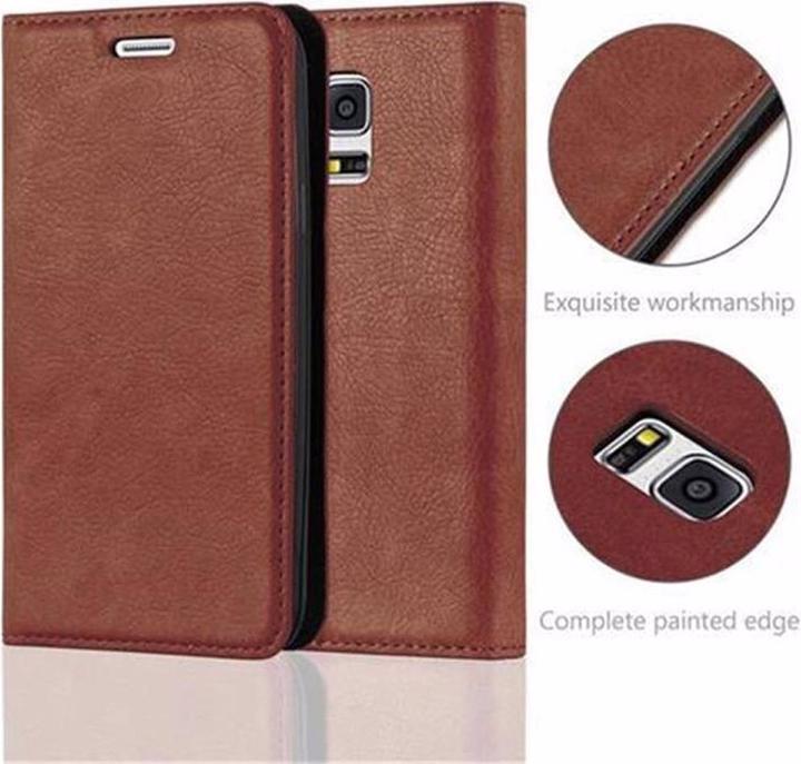 Immagine prodotto Cadorabo Copertina magnetica invisibile del libro (Samsung Galaxy S5 Mini Duos, Samsung Galaxy S5 Mini)