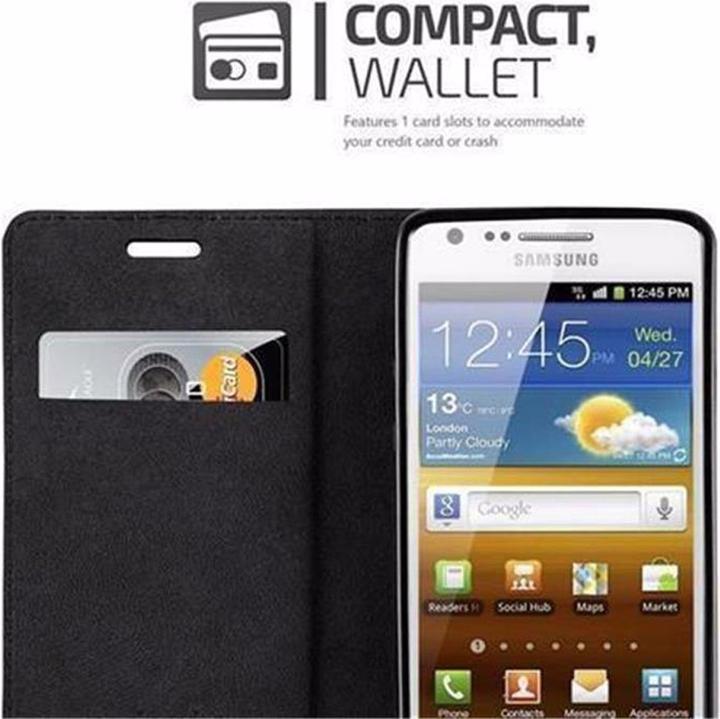 Immagine prodotto Cadorabo Copertina magnetica invisibile del libro (Samsung Galaxy S2)