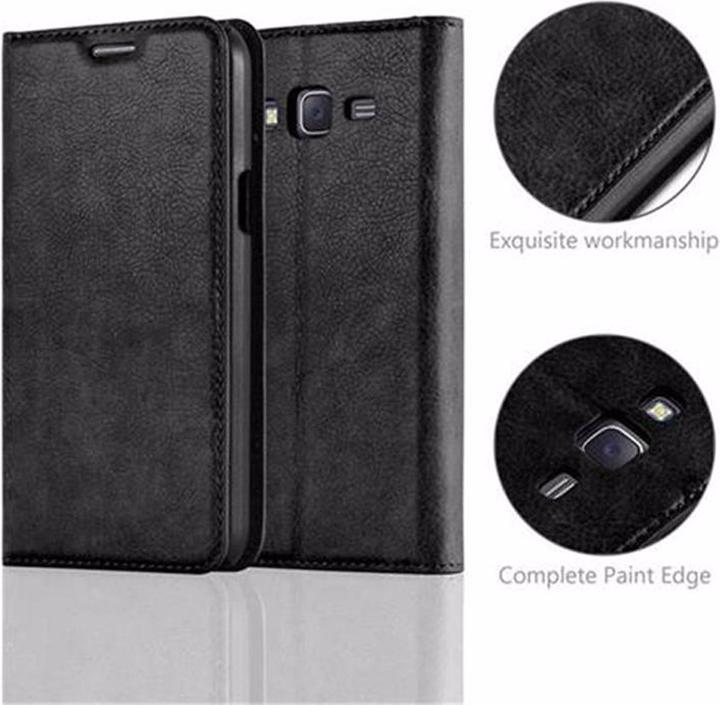 Actual product image Cadorabo Book Invisible Magnet Cover (Samsung Galaxy J5 (2015))