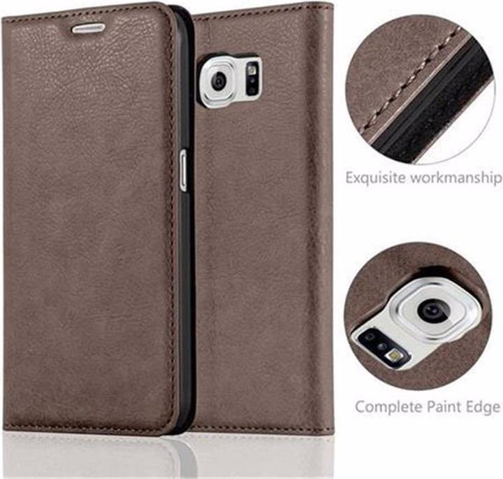 Immagine prodotto Cadorabo Copertina magnetica invisibile del libro (Samsung Galaxy S6)