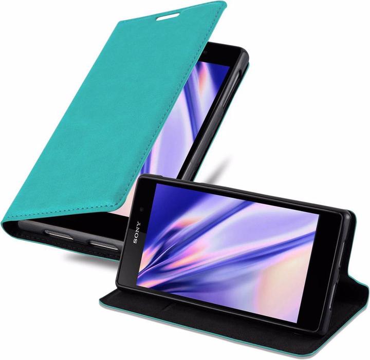 Actual product image Cadorabo Book Invisible Magnet Cover (Sony Xperia Z1)